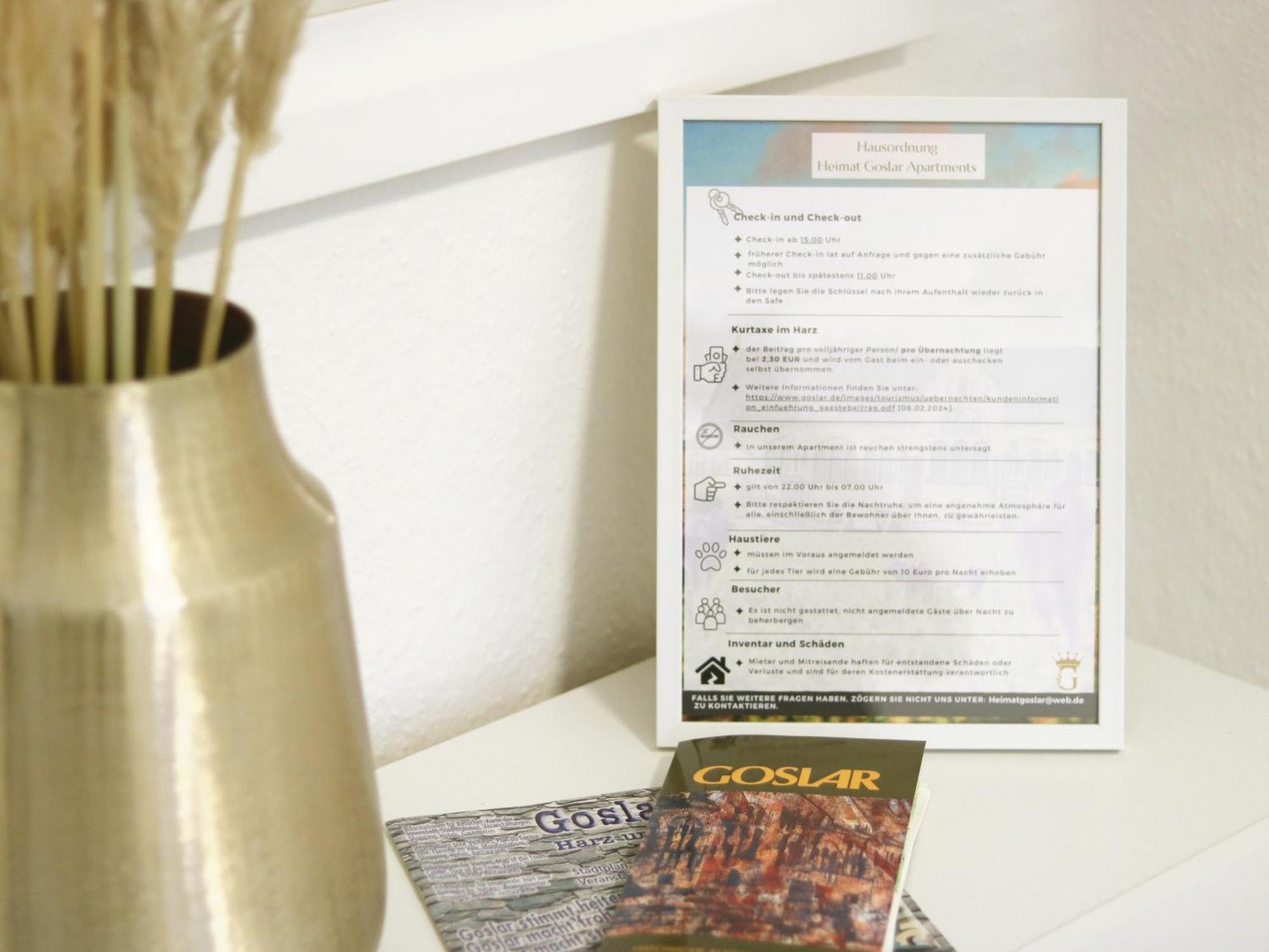 Heimat Goslar Apartments "Zur Altstadt" Eksteriør billede